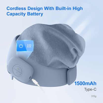 2025 Best-Selling Smart Head Massager With Eye Relief & Heating Function